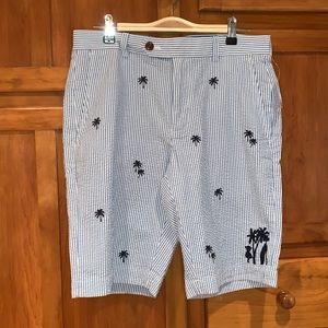 Brooks Brothers Men’s Seersucker Shorts 31”